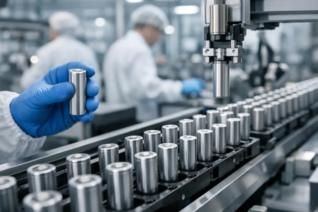 Battery Manufacturing at Production Scale