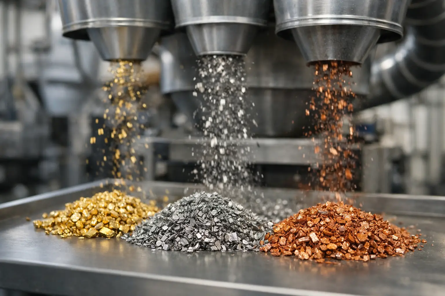 Precious Metal Separation Using Air Classifiers