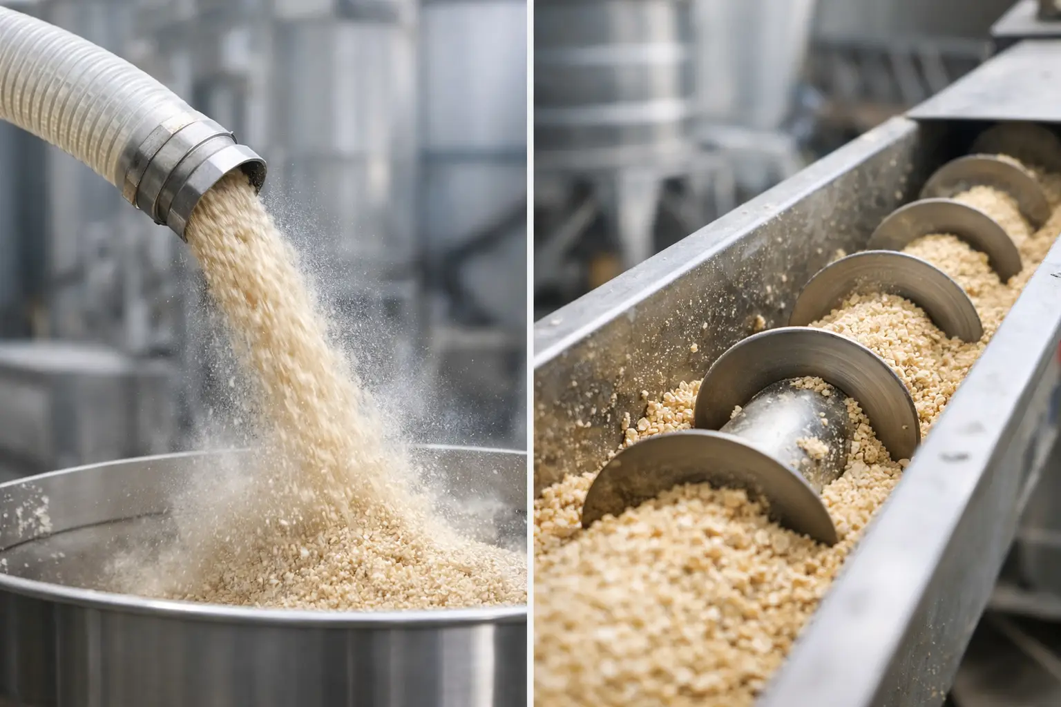 Pneumatic Versus Mechanical Conveying Compared