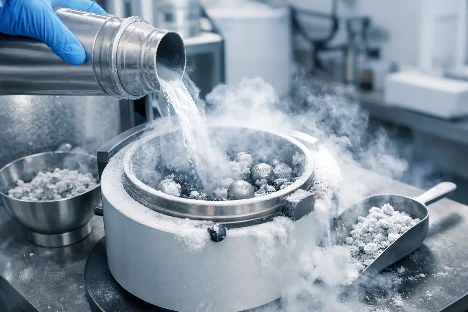 Cryogenic Mills for Heat-Sensitive Materials