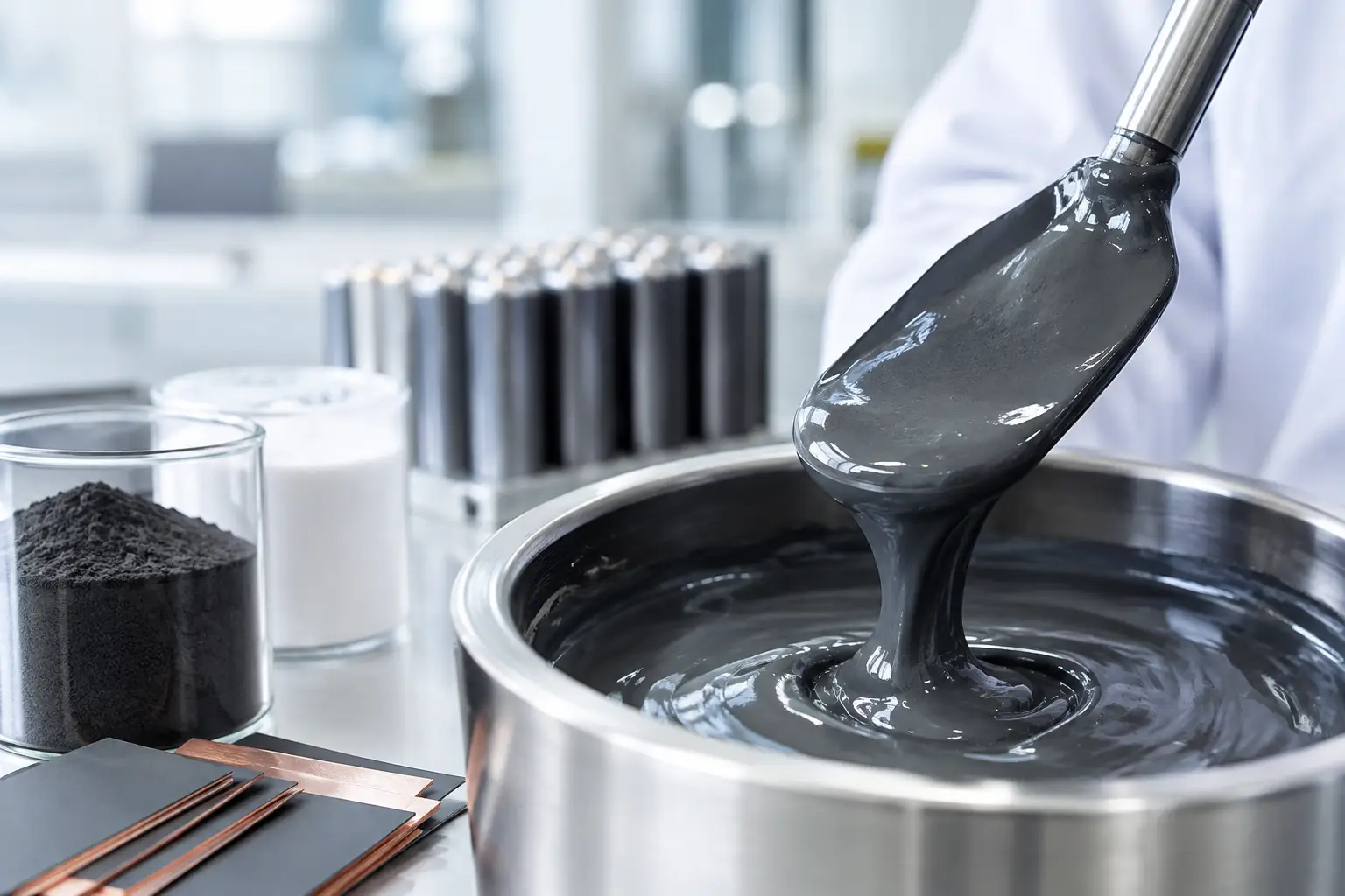 Battery Slurry Mixing Case Study for Scale-Up