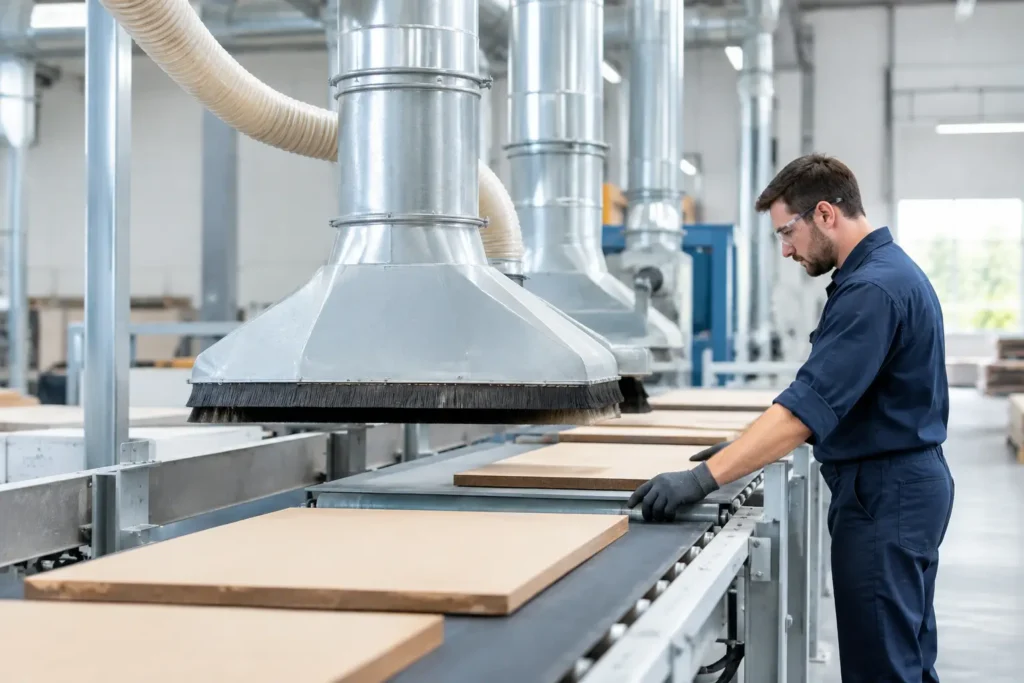 Dust Collection for Integrated Process Lines