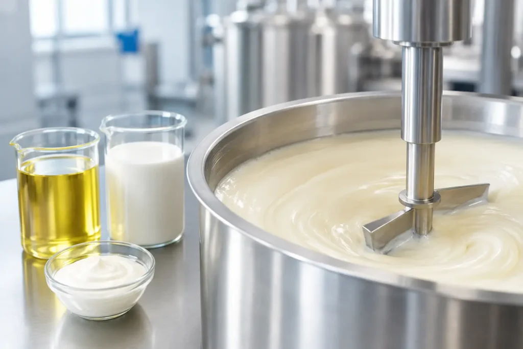 Industrial Emulsifier Options for Process Control